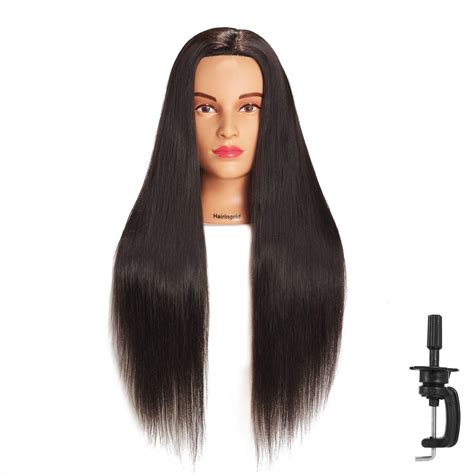 hair salon doll head|cosmetology doll head human hair.